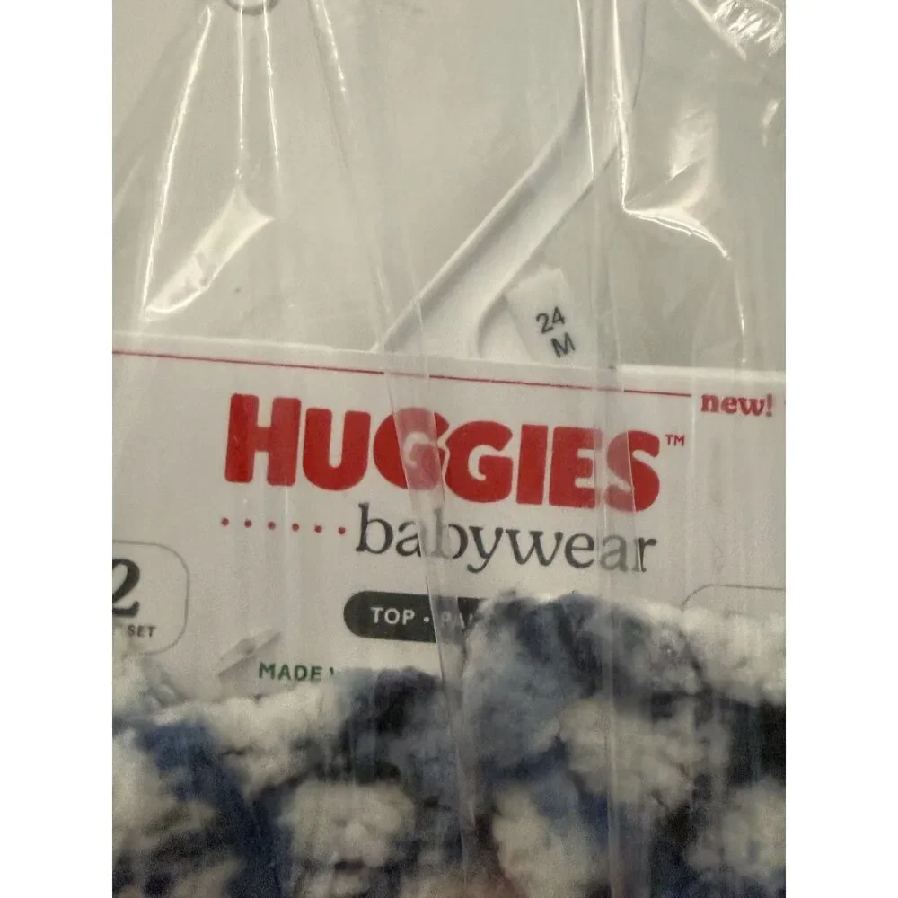Huggies Sherpa Button Up Shacket Jogger Pants 2-piece Outfit Set